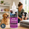 Nutri-Vet Dog Ear Cleanser with Aloe & Salicylic Acid Liquid 8 oz.