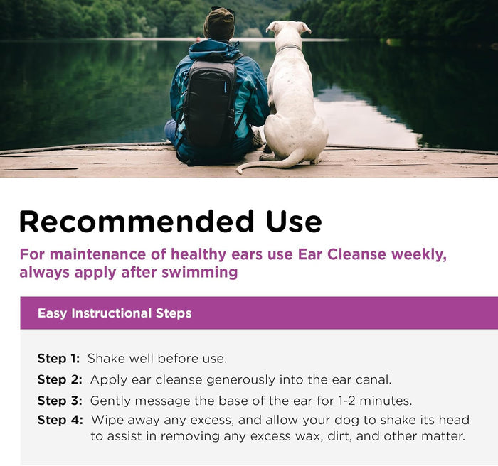 Nutri-Vet Dog Ear Cleanser with Aloe & Salicylic Acid Liquid 8 oz.
