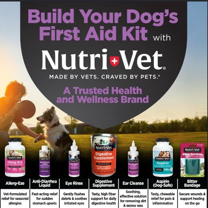 Nutri-Vet Dog Ear Cleanser with Aloe & Salicylic Acid Liquid 8 oz.