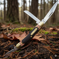 Old Timer Junior Pocket Knife 2-3/4" 3 Blade Sawcut Handle Classic EDC