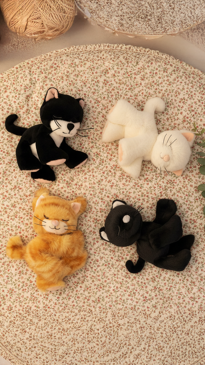 Olli Ella Binky Kitten Kiki – White Cat Plush Toy SOLD OUT