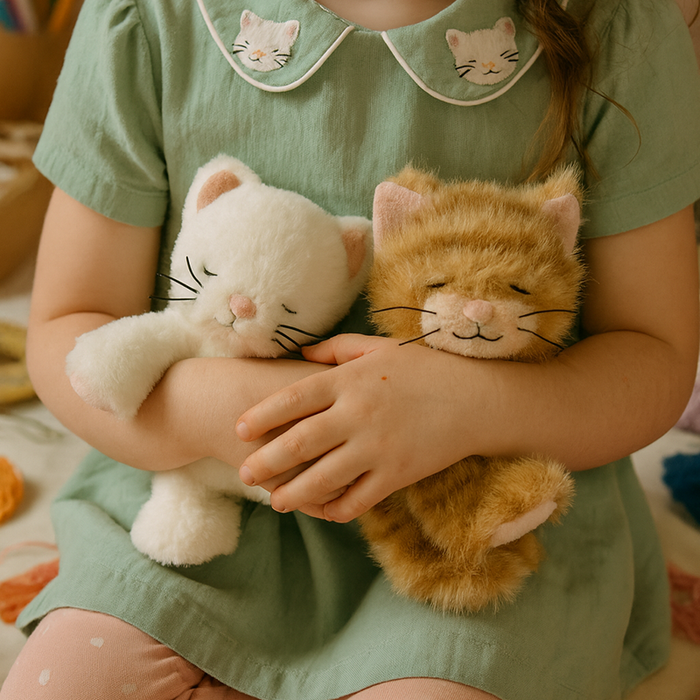 Olli Ella Binky Kitten Kiki – White Cat Plush Toy SOLD OUT