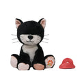 Olli Ella Binky Kitten Kit – Black & White Cat Plush Toy