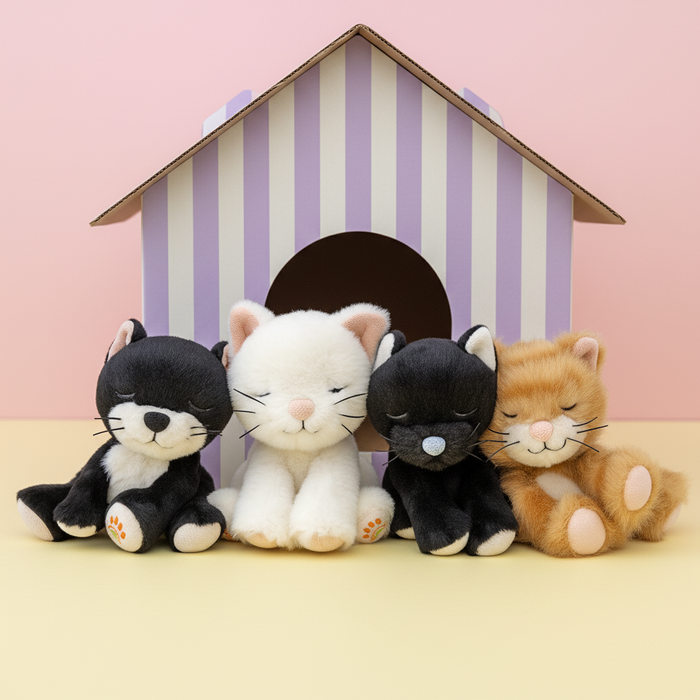 Olli Ella Binky Kitten Koko – Black Cat Plush Toy