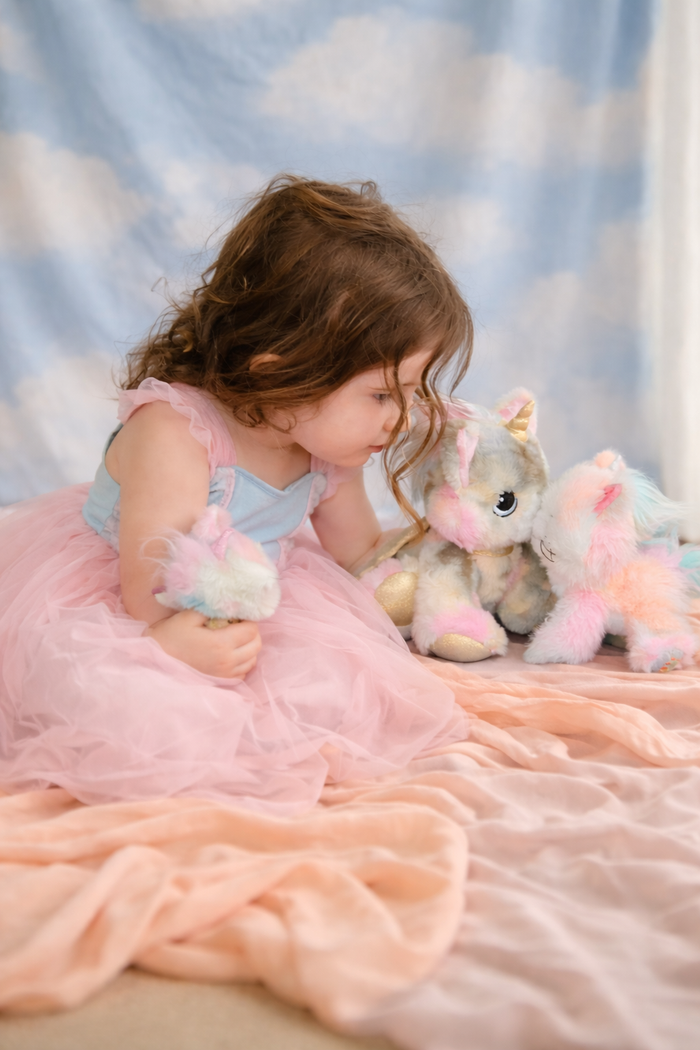 Olli Ella Binky Kittycorn - Sprinkle – Rainbow Realm Unicorn Cat Plush Toy: SOLD OUT