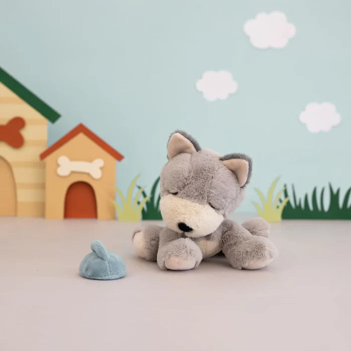 Olli Ella Binky Puppy Banjo Grey Plush Toy 🐶🤎BACK IN STOCK