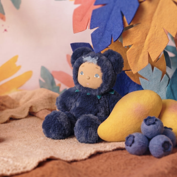 Olli Ella Blueberry Bear, Mumble Jungle Cozy Day Dinkum: SOLD OUT