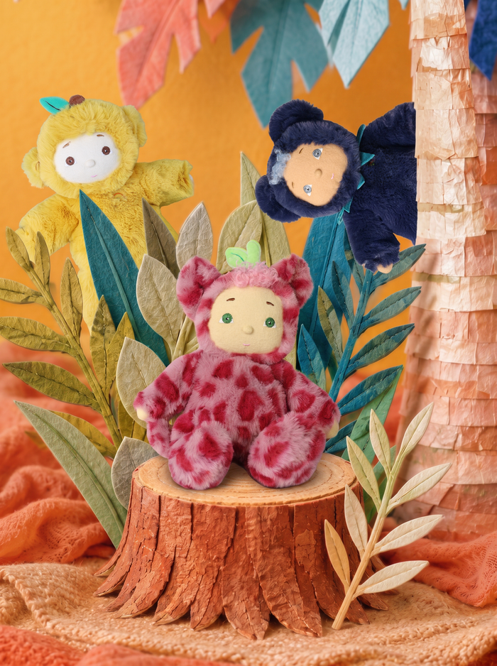 Olli Ella Cherry Cheetah , Mumble Jungle Cozy Day Dinkum: NEW ARRIVAL