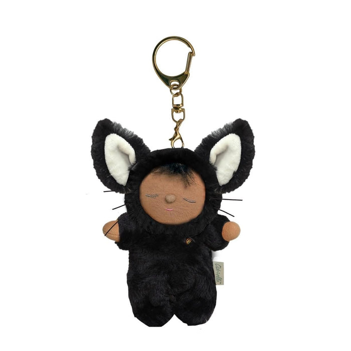 Olli Ella Cozy Bag Charm Black Cat Knox