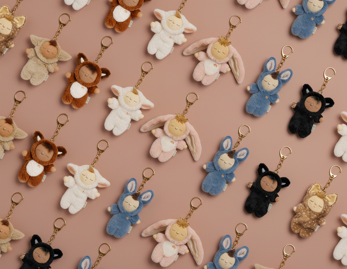 Olli Ella Cozy Bag Charm Bunny Flopsy