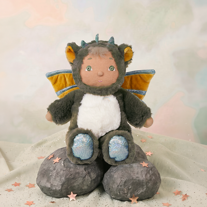 Olli Ella Cozy Day Dinkum - Flint Rainbow Realm Plush Toy LAST ONE