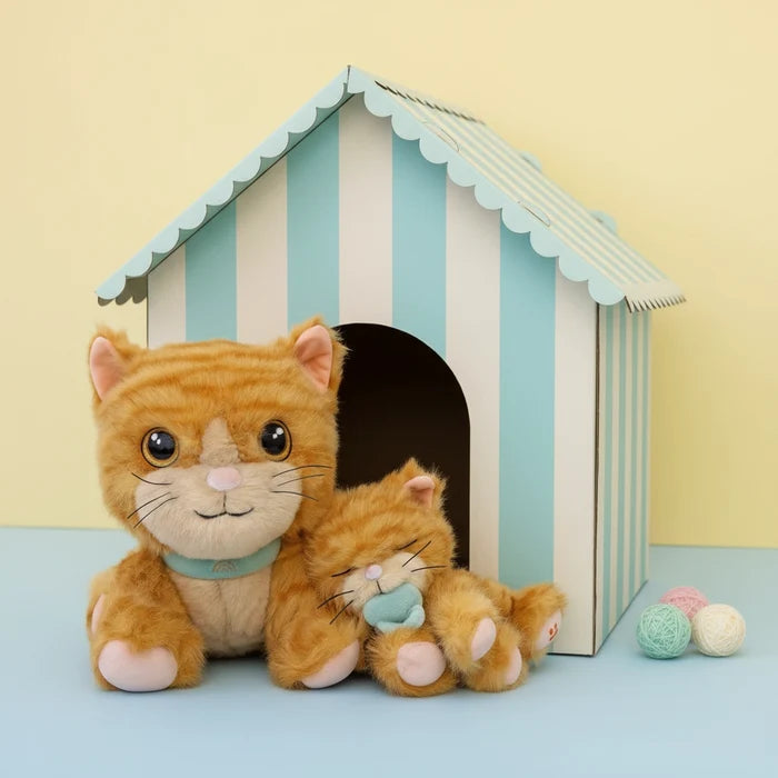 Olli Ella Dinkum Cat Binx – Ginger Cat Plush Toy: SOLD OUT