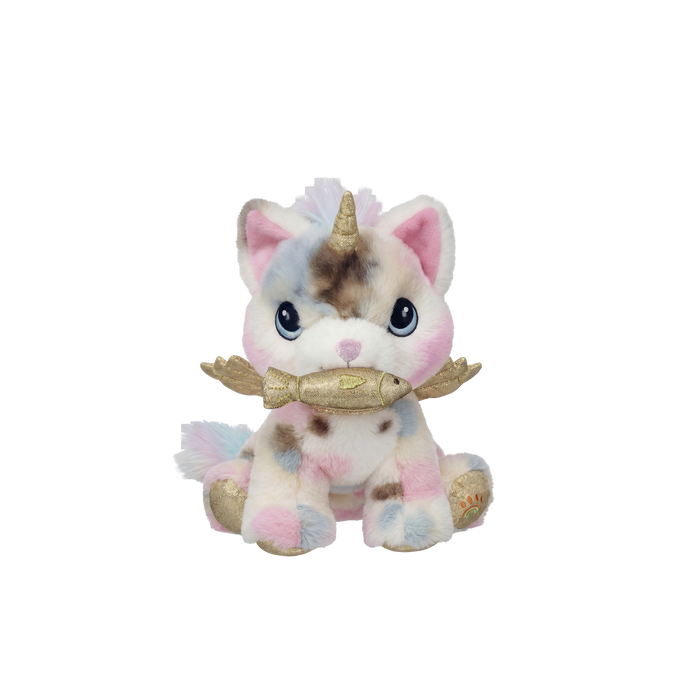 Olli Ella Dinkum Caticorn Tinx – Rainbow Realm Unicorn Cat Plush Toy: SOLD OUT