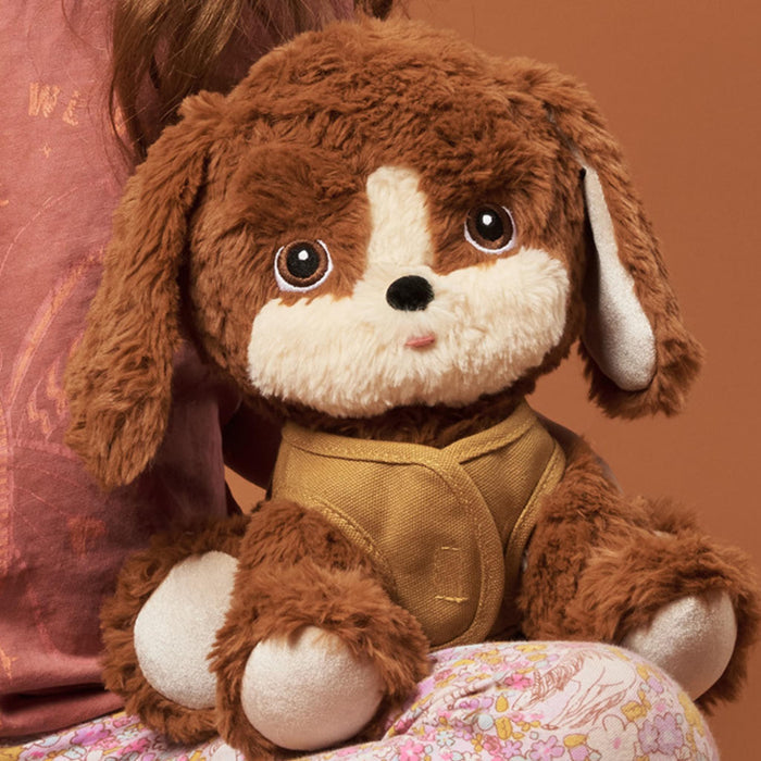 Olli Ella Dinkum Dog Buddy – Golden Plush Toy 🐾✨ SOLD OUT