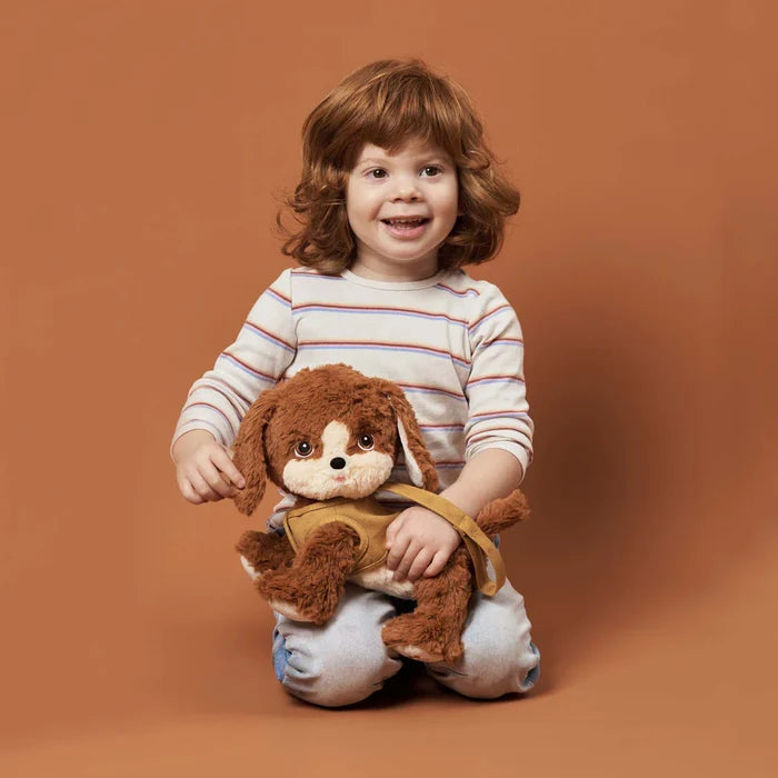 Olli Ella Dinkum Dog Buddy – Golden Plush Toy 🐾✨ SOLD OUT