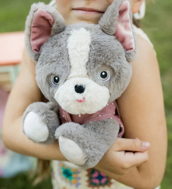 Olli Ella Dinkum Dog Gizmo – Grey Plush Toy 🐾✨SOLD OUT