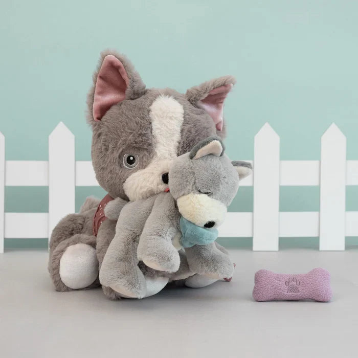 Olli Ella Dinkum Dog Gizmo – Grey Plush Toy 🐾✨SOLD OUT