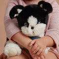 Olli Ella Dinkum Dog Lucky – Black & White Plush Toy: SOLD OUT