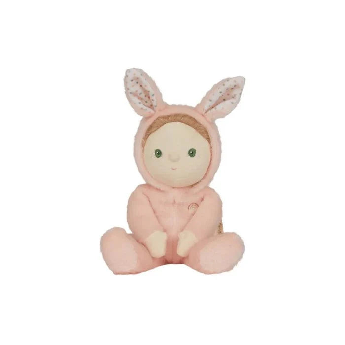 Olli Ella Dinky Dinkum Fluffle Family Doll- Babbit Bunny Pink: SOLD OUT