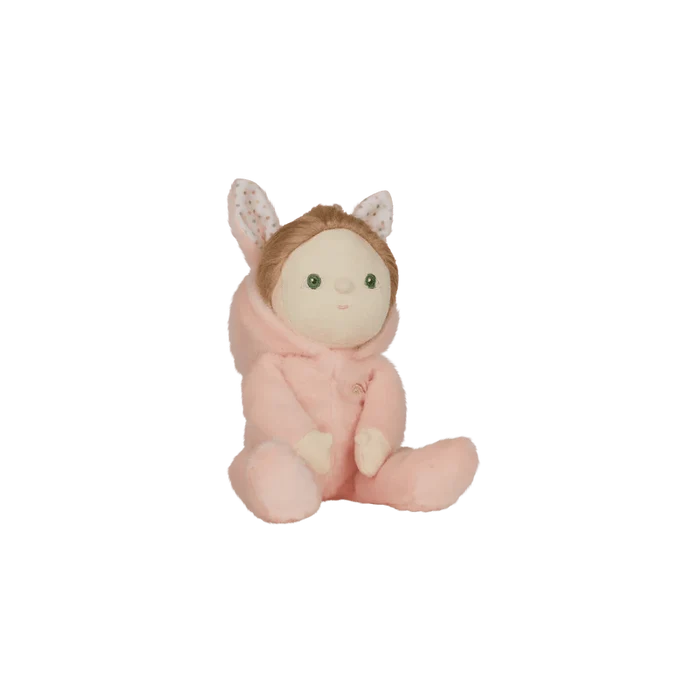 Olli Ella Dinky Dinkum Fluffle Family Doll- Babbit Bunny Pink: SOLD OUT