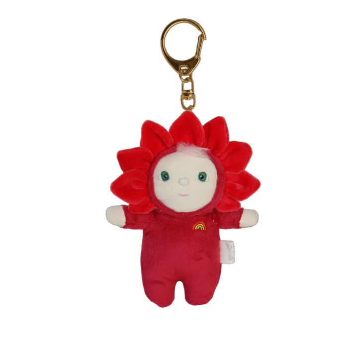 Olli Ella Dinky Rose Bag Charm: LAST ONE