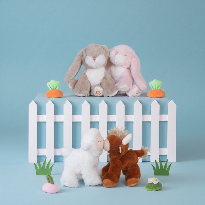 Olli Ella Dot Pink Binky Barnyard Bunny