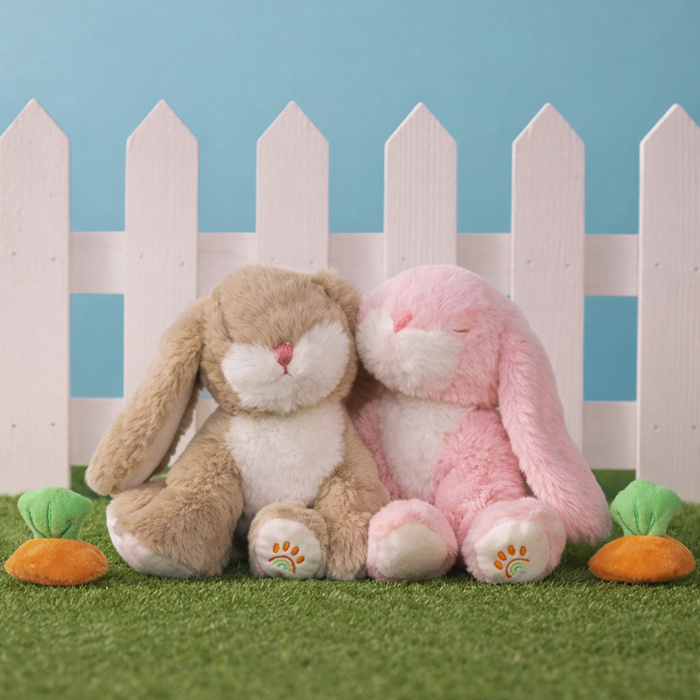 Olli Ella Dot Pink Binky Barnyard Bunny