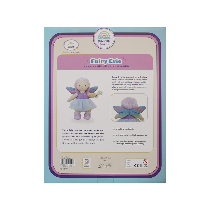Olli Ella Fairy Evie Dinkum Doll Rainbow Realm: BACK IN STOCK