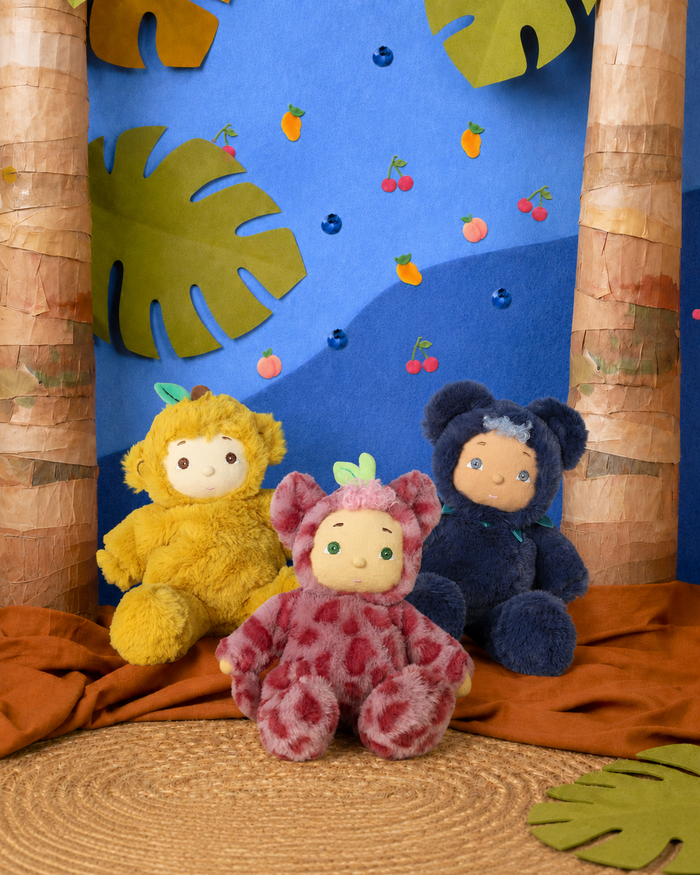 Olli Ella Mango Monkey, Mumble Jungle Cozy Day Dinkum: NEW ARRIVAL