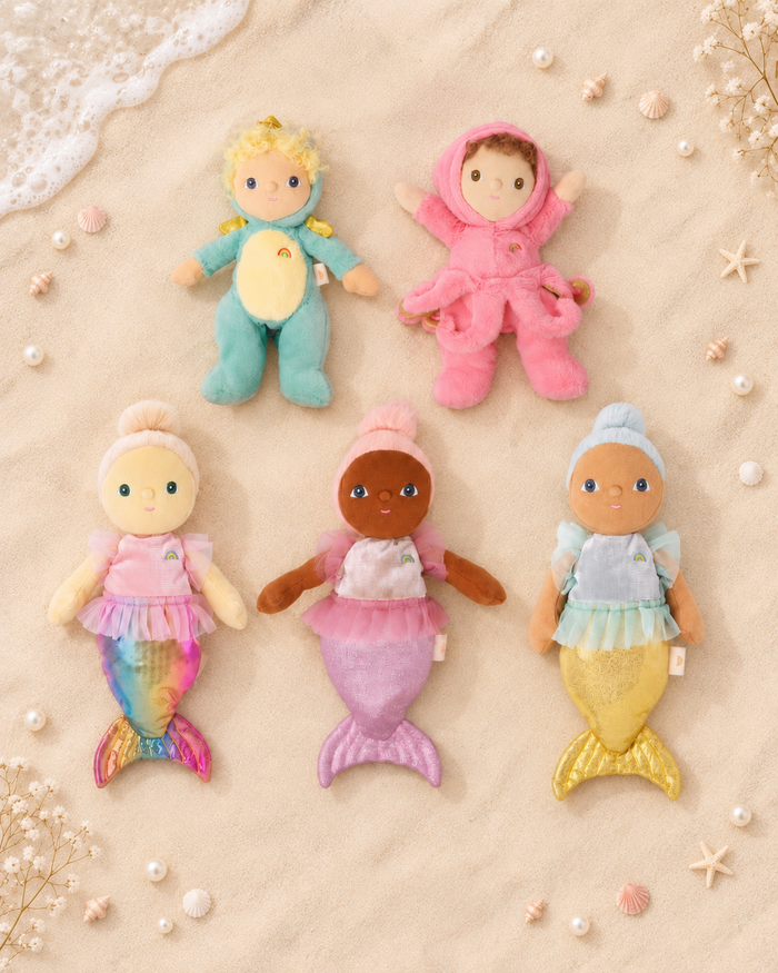 Olli Ella Maya Mermaid Dinky Dinkum Seashell Shores Little Lagoonie: NEW ARRIVAL