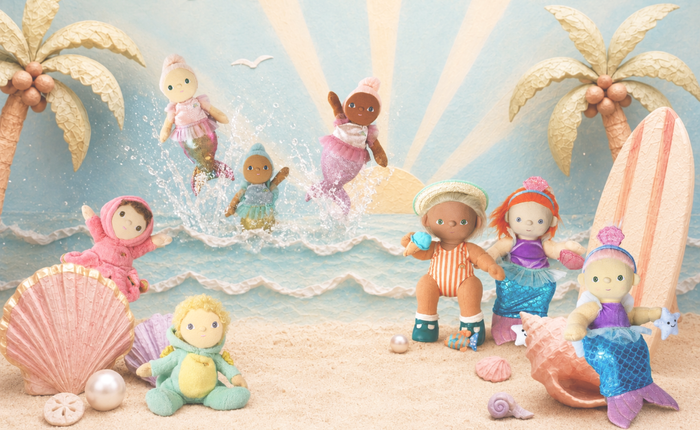 Olli Ella Maya Mermaid Dinky Dinkum Seashell Shores Little Lagoonie: NEW ARRIVAL