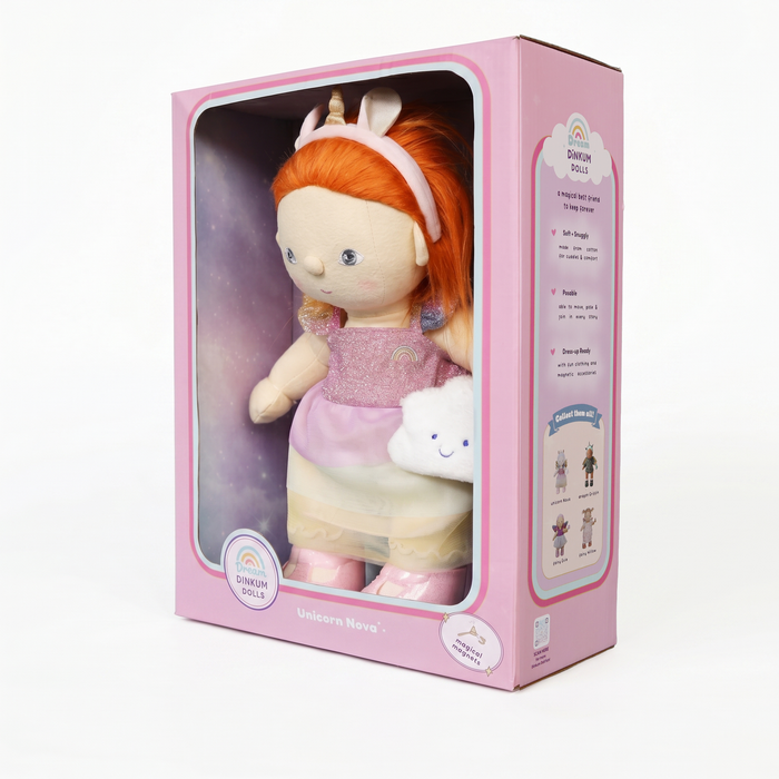 Olli Ella Nova Unicorn Dinkum Doll Rainbow Realm: LAST ONE