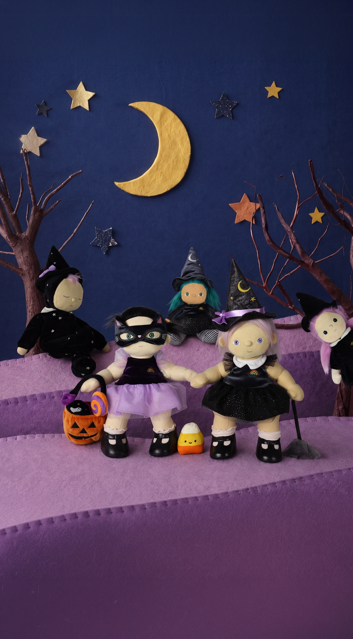 Olli Ella Spellbound Witch Dress-up Set For Dinkum Dolls: Holiday Hollow  LTD Edition SOLD OUT