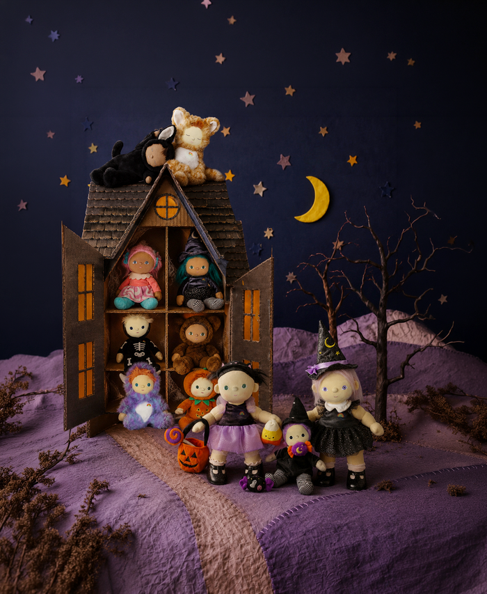 Olli Ella Spellbound Witch Dress-up Set For Dinkum Dolls: Holiday Hollow  LTD Edition SOLD OUT