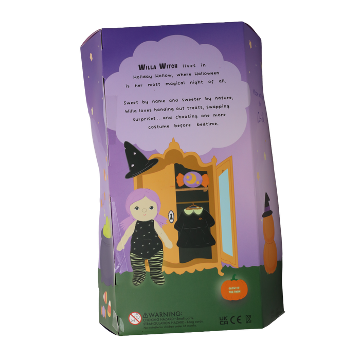 Olli Ella Willa Witch Dress Me Dinky Holiday Hollow LTD Edition: BACK IN STOCK