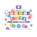 Pack of Ooly Chunkies Paint Sticks Pastel Pack on a white background