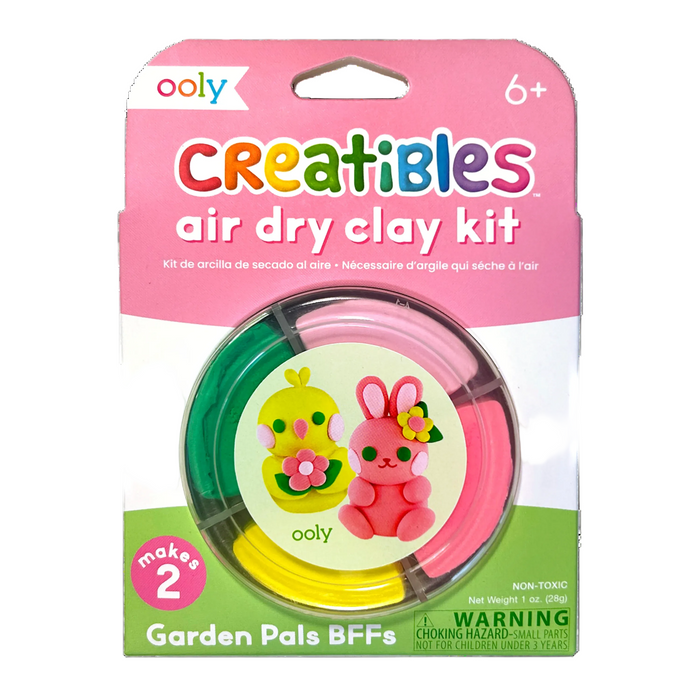 Ooly Creatibles: Air Dry Clay BFFs Kit - Garden Pals: NEW ARRIVAL SOLD OUT