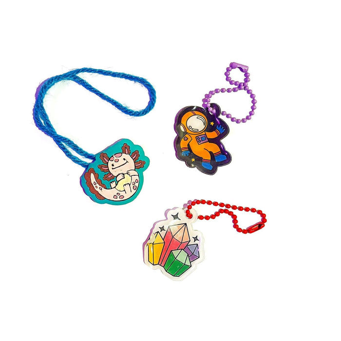 Ooly Shrink-It's DIY Shrink Art Kit-Glow Buddies: NEW ARRIVAL