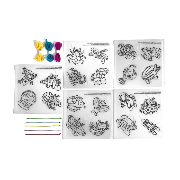 Ooly Shrink-It's DIY Shrink Art Kit-Glow Buddies: NEW ARRIVAL