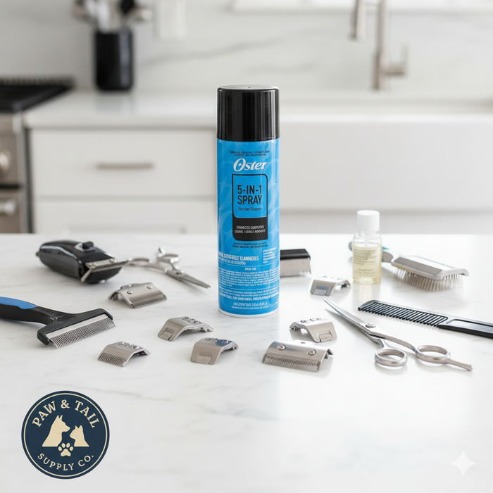 Oster 5-in-1 Cool Lubricate Disinfect Rust Protection Clippers Spray 14 oz. 2-Pack