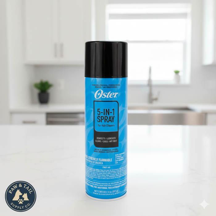 Oster 5-in-1 Cool Lubricate Disinfect Rust Protection Clippers Spray 14 oz. 2-Pack