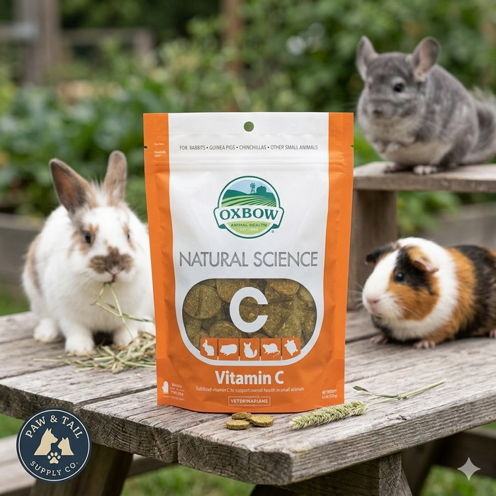 Oxbow Natural Science Vitamin C Guinea Pig Supplement with Timothy Hay 4.2oz