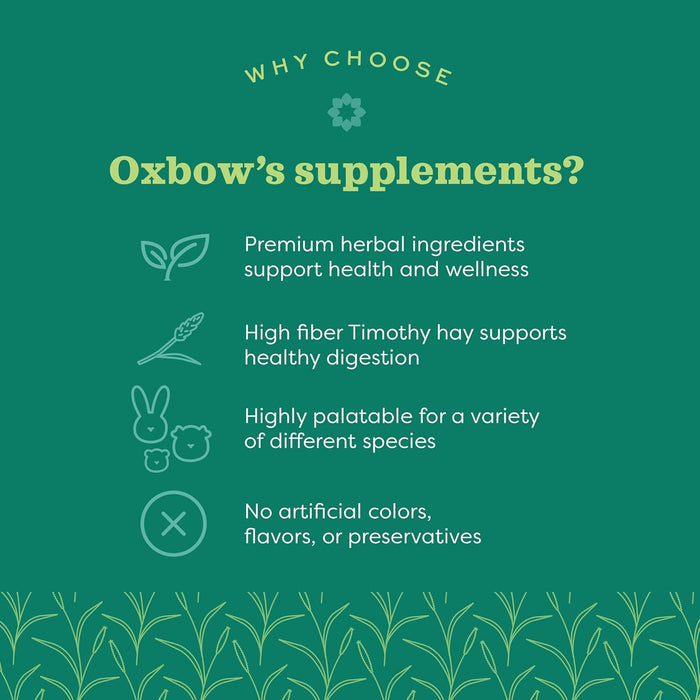 Oxbow Natural Science Vitamin C Guinea Pig Supplement with Timothy Hay 4.2oz