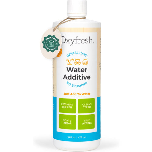 Oxyfresh Pet Dental Water Additive Dogs & Cats Oral Care Fresh Breath 16 oz.