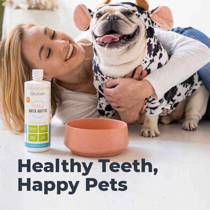 Oxyfresh Pet Dental Water Additive Dogs & Cats Oral Care Fresh Breath 16 oz.