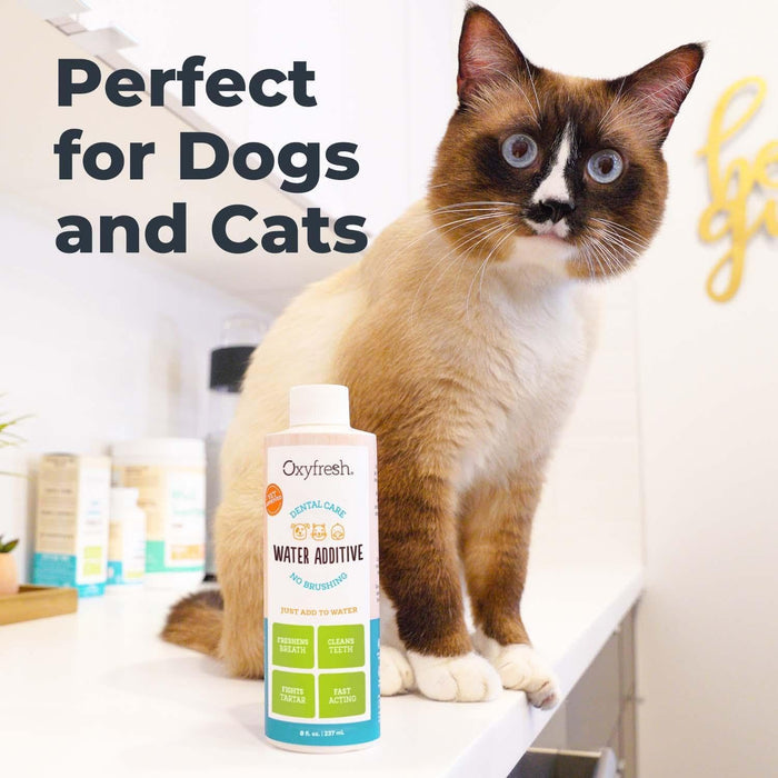 Oxyfresh Pet Dental Water Additive Dogs & Cats Oral Care Fresh Breath 16 oz.