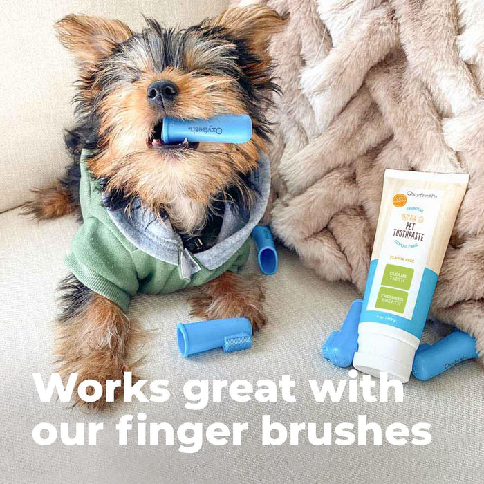 Oxyfresh Pet Toothpaste for Dogs & Cats Dental Care Fresh Breath Plaque 4 oz.