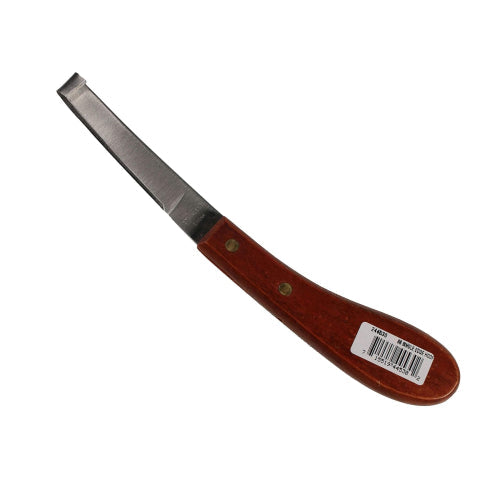 Partrade Equine Hoof Knife Curved Wide Blade Stainless Steel 8-3/4 Right Hand