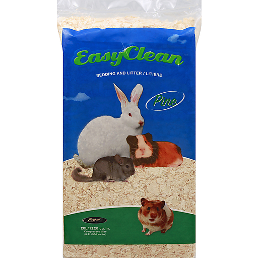 Pestell Easy Clean Canadian Pine Small Animal Bedding, 20L 2-Pack