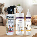 Pet Care 3-Piece Bundle Skin, Eye & Ear Care Kit for Dogs & Cats